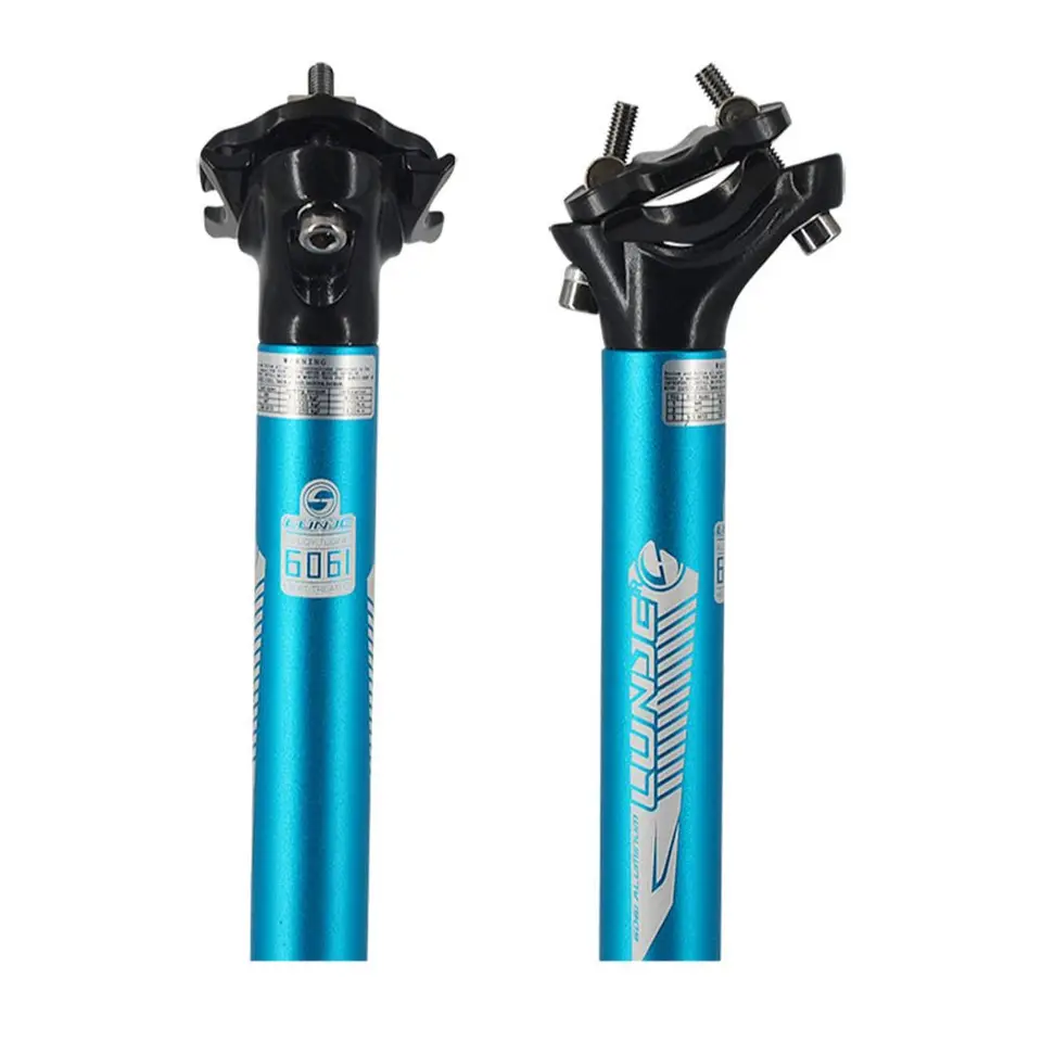 新商品!! アルミニウム合金 シートポスト 400mm 青 自転車 316 新商品!! アルミニウム合金 シートポスト 400mm 青 自転車 316