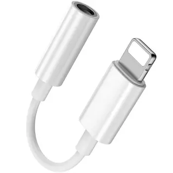 

Portable Size Charging Ports to 3.5MM Cable For Apple iPhone Headphone Adapter Jack Lightning to 3.5mm Cord Dongle