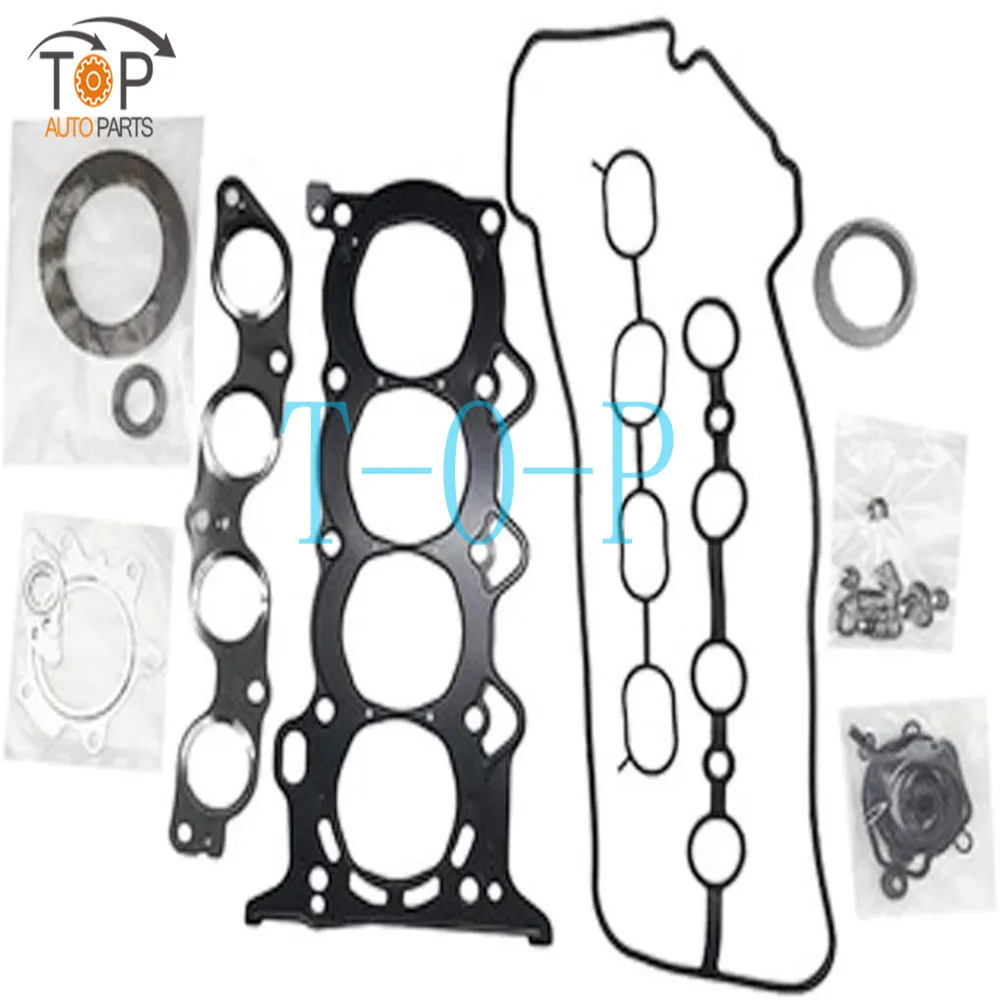 

1nzfe 2nzfe для Toyota Corolla Yaris Verso Vitz 1,3 04111 л, детали двигателя, полный комплект прокладки двигателя 21040-