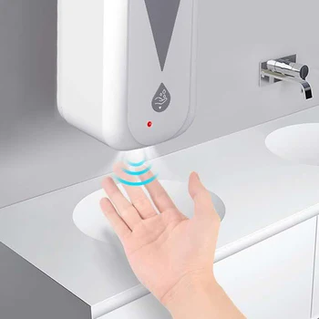 

1pc Practical Kitchen Automatic Induction Sprayer Dispenser Creative Useful Induction Sprayer Wall-mounted Sterilizer Dispenser