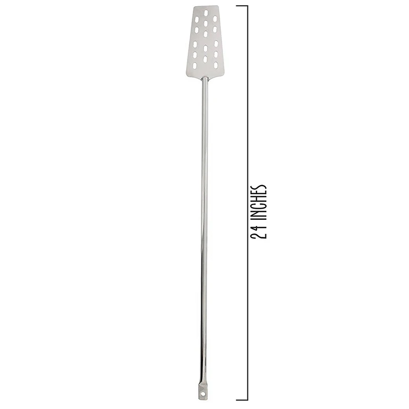 Stainless Steel Mash Tun Mixing Stirrer Paddle Durable for Home Brew Making Optimal Mixing with Hanging Hook