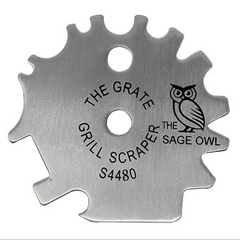  BBQ Grate Grills Scraper Stainless Steel Wire Brush Grill Barbeque Cleaner BBQ Cleaning Tools Acces