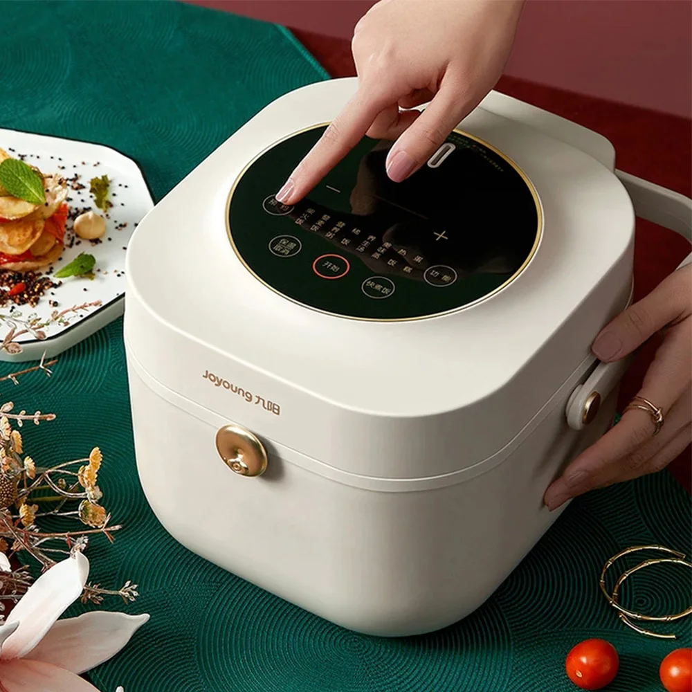 Joyoung Retro Electric Rice Cooker 2L Household Mini Multifunction Cooker For Home Appliances 1-5 Person Rice Porridge Cake F131