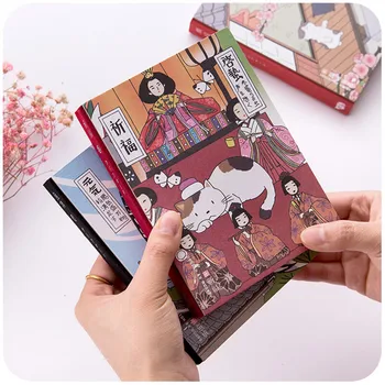 

1pc Japanese Stationery Notebook Planner Agenda Organizer Students Diary Handbook Yearly Monthly Planner Schedule Bullet Journal