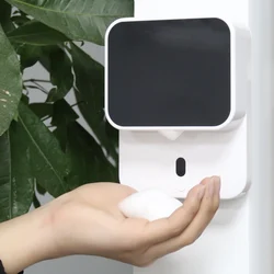 Soap Dispenser Wall-Mounted Led Screen Hand Washer Automatic Induction Foam Infrared Smart Hand Sanitizer Machine 280Ml