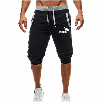 

Plus Size Shorts pumba Running Shorts Training Shorts Workout Bodybuilding Sports Men Casual Male Fitness Jogging Training Short