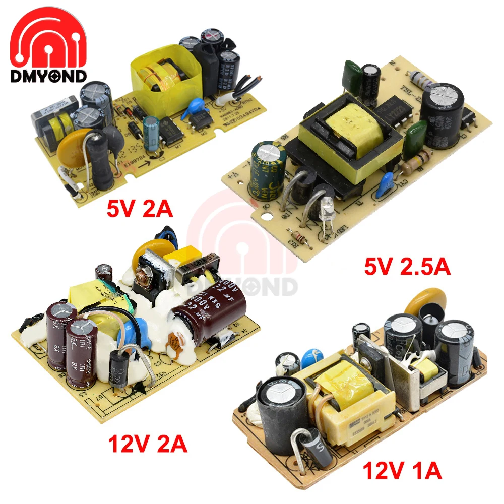 New in Box 5V 3" x 2 5/8" x 1 1/8" /-12V AC DC Switching Power Regulator 