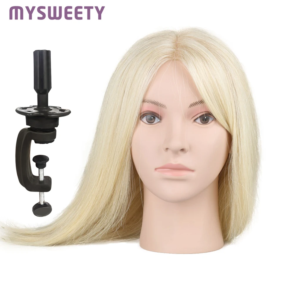 mannequin head for hair coloring