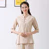 Tai chi Uniform Cotton Linen High Quality Wushu Kung fu Clothing For Women And Man Adults Martial arts Wing Chun Suit 4