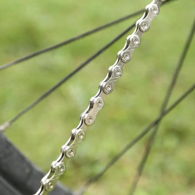 Прочный MTB велосипед 10 скоростная стальная цепь безопасность на открытом воздухе тонкое мастерство инвариантный велосипед аксессуары 210 мм X 65 мм X 10 мм