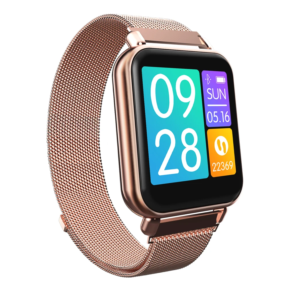  Robotsky Y6 pro Smart Watch Fitness Tracker Heart Rate Blood Pressure Smart Bracelet Waterproof Spo - 4000132641083