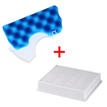 

1PC H11 Dust Hepa Filter + 1 Set Blue Foam Filters for Samsung DJ97-01040C SC4300 SC4470 SC45 SC47 Robot Vacuum Cleaner Parts