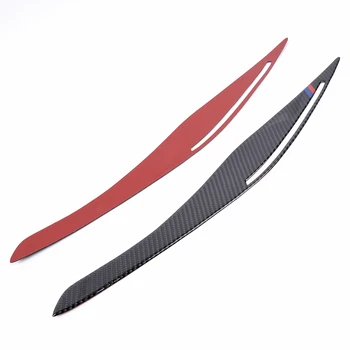 

Decal Headlight Eyebrows For BMW E90 3 Series 2005-2012 1 pair Carbon Fiber Set Kit