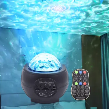 

ZANCAKA LED Starry Sky Projector USB Bluetooth Night Light Romantic Colorful Starry Sky Projection Lamp For Home Bedroom Decor