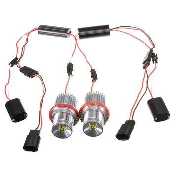 

Car 45W White Angel Eyes Light Led Marker Halo Ring Light Bulb For Bmw E39 E53 E60 E61