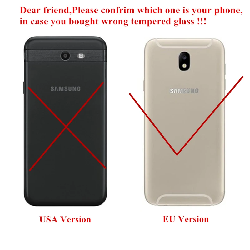 Фото Закаленное стекло для Samsung Galaxy J7 2017, защитное стекло 5,5 дюйма для Samsung J730F/DS J730FM/DS J730F J730, защита экрана, стеклянная пленка №2