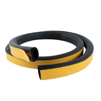 

4m Self Adhesive D Type Doors And For Windows Foam Seal Strip Insulation Soundproofing Collision Avoidance Rubber Seal Collision