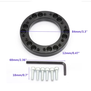 

Car Steering wheel hub Universal Hole Aluminum Bolts For Nardi Personal