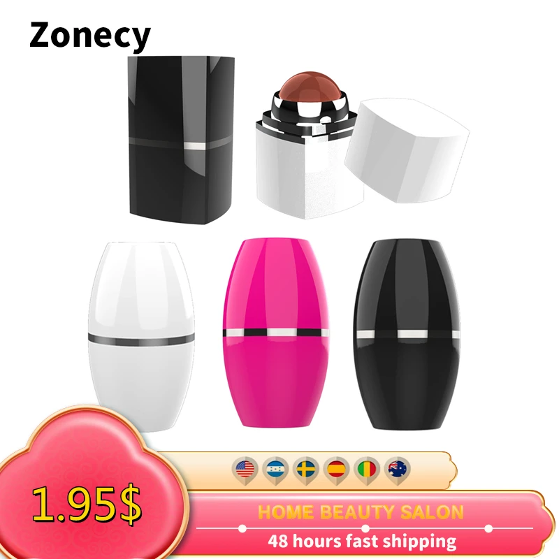 2 Style Volcanic Roller Oil Control Stone Makeup T-zone Cleaning Stick Ball Blemish Remover Oil Absorption Face Skin Care Tool steam iron for clothes non stick soleplate iron variable temperature and steam control self cleaning