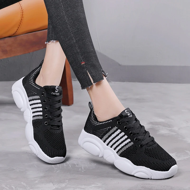 Tenis feminino; коллекция 2019 года; Женская теннисная обувь; Tenis Plataforma; спортивная обувь; устойчивые спортивные кроссовки для фитнеса; chaussures femme Mujer