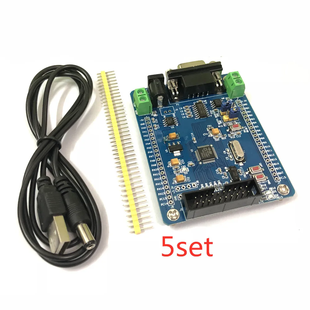5 компл./лот STM32 макетная плата ARM промышленная плата управления основная плата STM32F103C8T6 с RS485 CAN 485