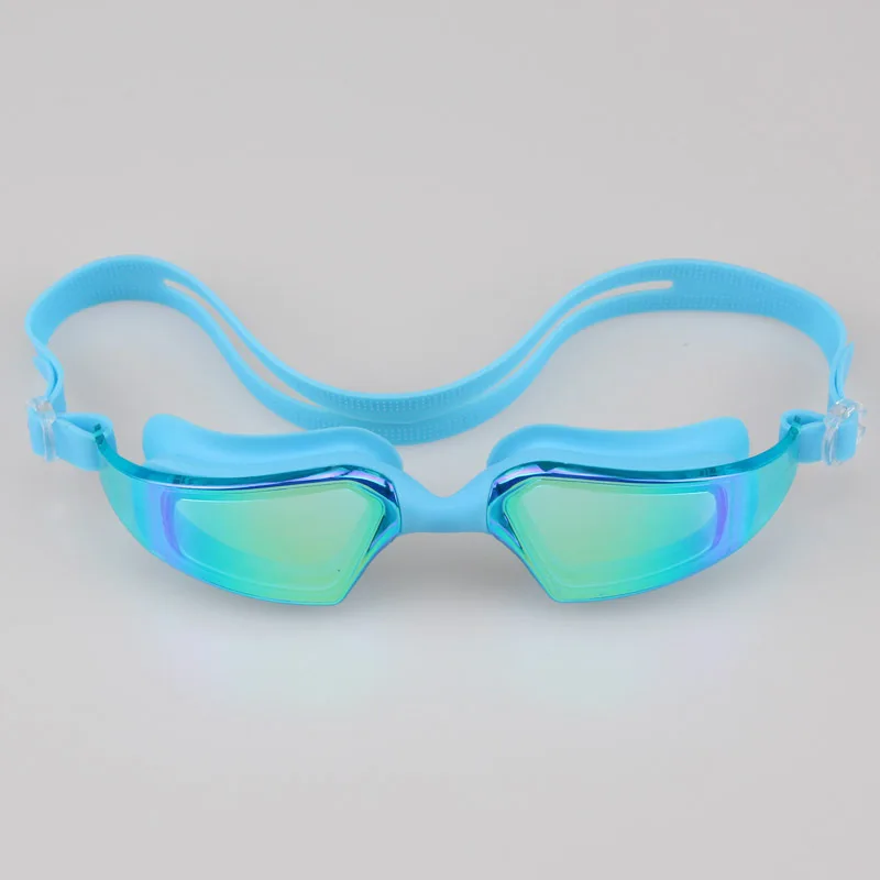 

Yong bo New Style Adult Silica Gel Anti-fog Swimming Goggles Racing Electroplated Diving Mask Swimming Eye-protection Goggles Wa