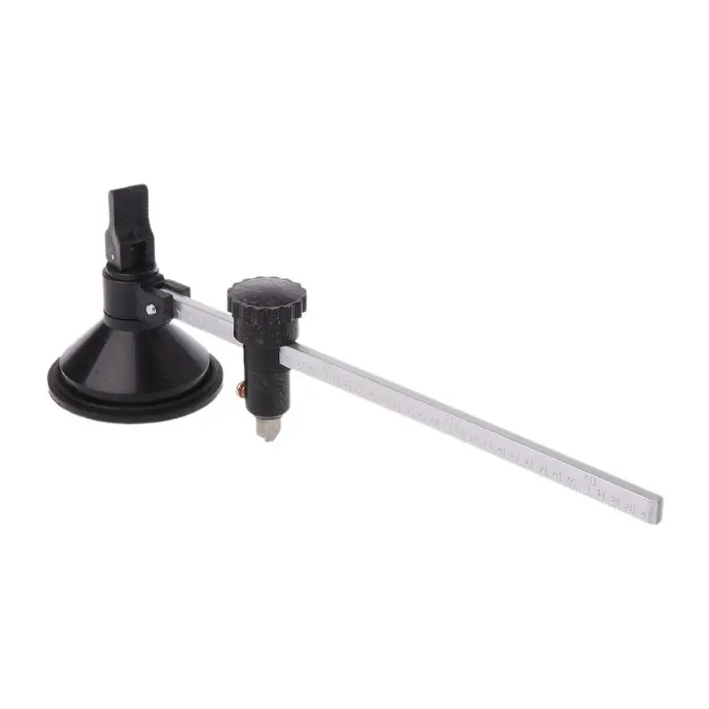  Home With Suction Cup Easy Operate Window Bottle Circle Portable Tools Glass Cutter DIY Roller Type