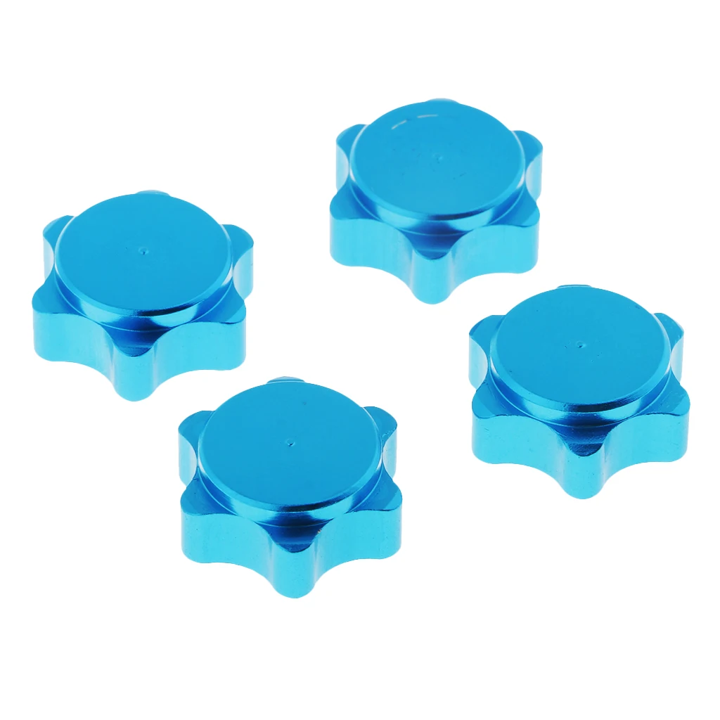 17mm Wheel Hub Hex Nut Fine Anti-dust Cover for 1/8 RC Buggy Truck HSP HPI