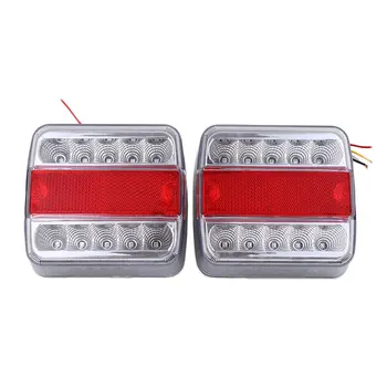 

2Pcs 14 LED Rear Tail Light Car Trucks Trailer Van Trike DC12V Waterproof