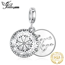 Jewelrypalace 925 пробы серебряной гравировкой любовь геометрический вырез калейдоскоп кулон Лидер продаж для женщин как красивые подарки