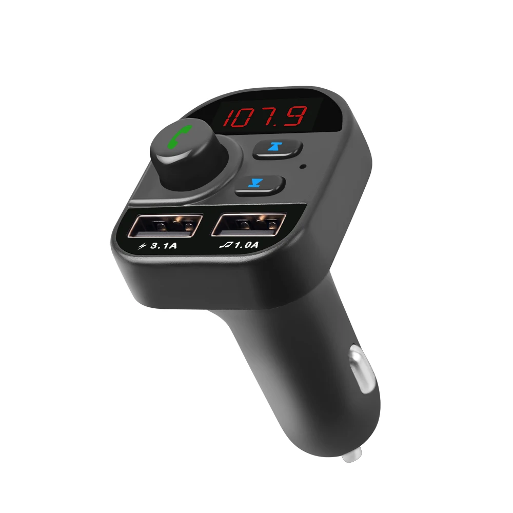 KKMOON 3.1A автомобильный BT fm USB передатчик зарядное устройство беспроводной BT 5,0 свободный Ручной ЖК MP3-плеер fm модулятор автомобильные аксессуары авто продукт