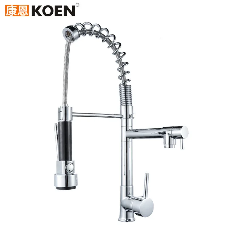 

Hot And Cold Mixed Water Function Spring Take Pull Kitchen Water Tap Dish Basin Water Tank Water Tap Bathroom