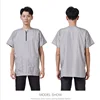 Pet Shop Breathable Work Clothes Hair Salon Hairdressing Uniform Pet Grooming Overalls Custom LOGO Hair Stylist Apron G0722 3