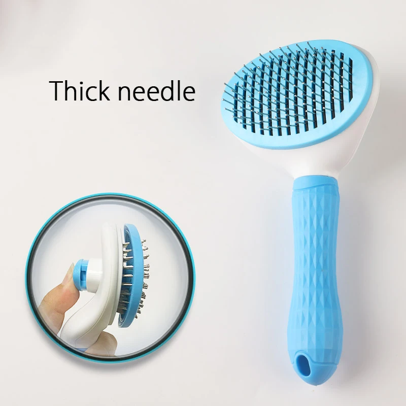 Домашнее животное инструменты для удаления волос расческа собак один клик