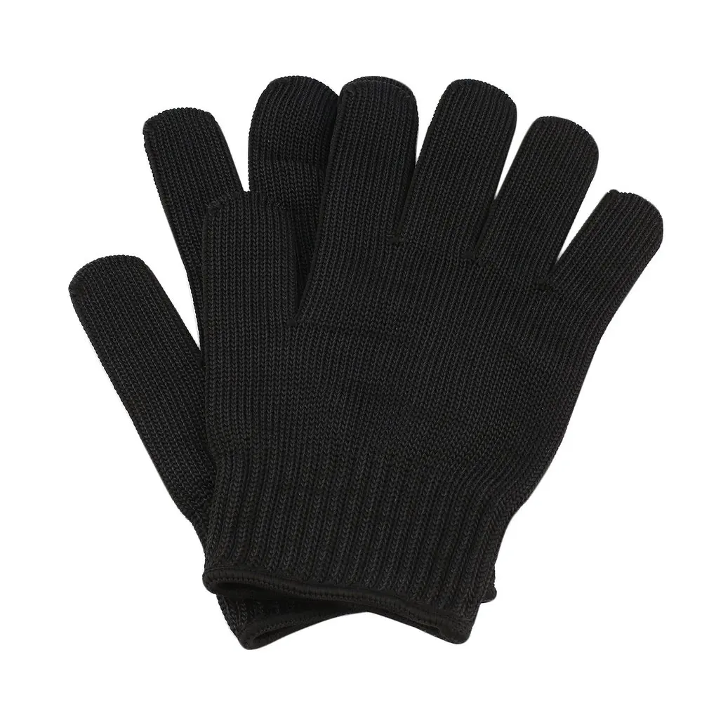 1 пара перчатки устойчевые срезу устойчивые к порезам Антистатические Рабочие перчатки защитные Кухня защитный Нержавеющая сталь Проволочная сетка Перчатки