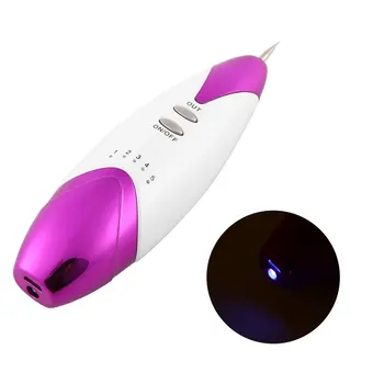 

New Mole Removal Pen Portable Professional Tattoo Spot Freckle Remover Beauty Device With Replaceable Needles and Testing Lamp