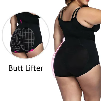 

Women Body Shaper Tummy Control Waist Cincher Bodysuit Slimmer Shapewear P9