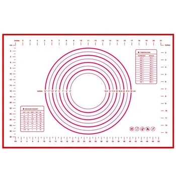 

1pcs 40 x 60cm Silicone Pan Rolling Dough Pastry Pan Pad Dough kneading pad Non-stick pad