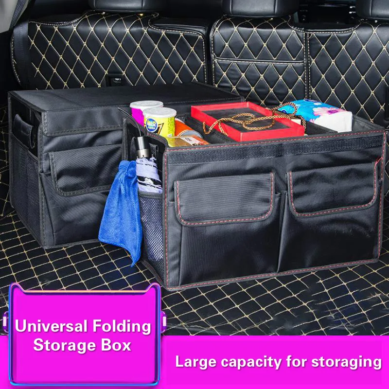 BAFIRE Multi-Use Car Trunk Organizer Oxford Back Folding Portable Storage Tool Bag Organizers Auto Collapsible Box | Автомобили и