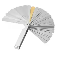 Новые 32 шт./компл. лезвия Feeler Калибр из нержавеющей стали метрический Feeler Калибр 0,04-0,88 мм для измерительные инструменты