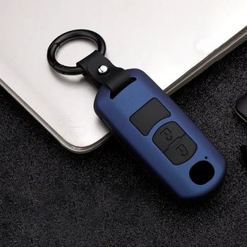

ABS+Silicone Car Remote Key Case Fob Cover For Mazda 2 3 6 Atenza Axela CX-3 CX3 CX-5 CX5 CX 5 CX7 CX8 CX9 MX5 2017 2018 2019