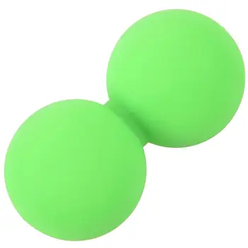 

Super sell-Massage Ball Stretch Silicone Rubber Single And Double Massage Ball Yoga Fitness Hand Massage Ball