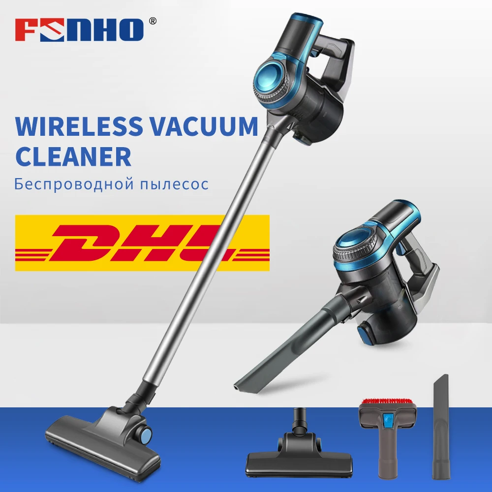 

FUNHO 150W Handheld Wireless Vacuum Cleaner Vertical Cyclone Filter 9500Pa Strong Suction Dust Collector Aspirator for Household