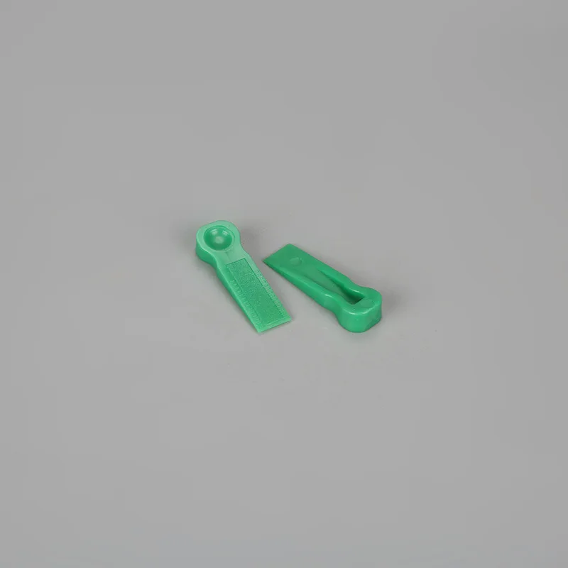 Plastic tile Wedge spacer 100pcs 2mm reusable leveling clip Floor Locator wall ceramic tiling Laying