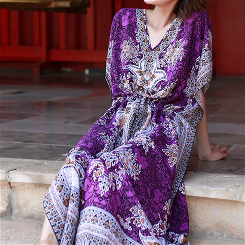 2021 хлопок длинная Пляжная накидка Для женщин платья Robe de Vestidos Playa Bikini Cover up парео