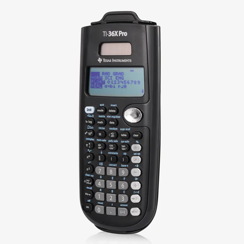 Шаблон Техасские инструменты Ti-36x Профессиональный научный калькулятор Лидер продаж графический калькулятор