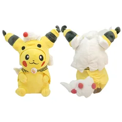 Muñeco de Peluche de Pokémon para niños, muñeco de felpa suave de dibujos animados, Cosplay de Bikachu, Ampharos, el más nuevo