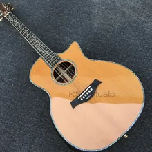 Корпус подлокотника blackwood Chaylor Акустическая гитара настоящий Абалон Твердый Топ PS14 электроакустическая гитара SP14