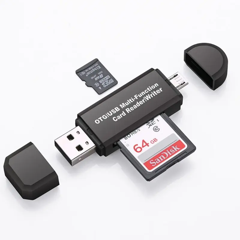 Устройство для чтения карт памяти USB 3,0 SD SDHC SDXC MMC Micro Mobile T-FLASH