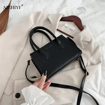 

Fashion Exquisite Shopping Bags Lady Shoulder Totes Bag Retro Stone Pattern Women Leather Messenger Handbags